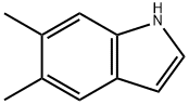 5,6-DIMETHYL-1H-INDOLE Struktur