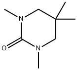 tetrahydro-1,3,5,5-tetramethyl-1H-pyrimidin-2-one Struktur