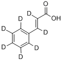 TRANS-CINNAMIC-D7 ACID Struktur