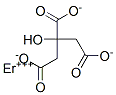 erbium(3+) 2-hydroxypropane-1,2,3-tricarboxylate Struktur