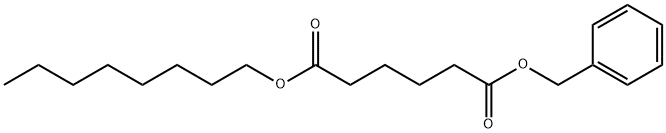 benzyl octyl adipate Struktur