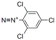 2,4,6-Trichlorobenzenediazonium Struktur