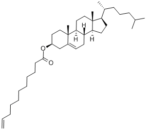 CHOLESTERYL 10-UNDECENOATE Struktur