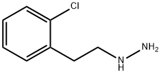 [2-(2-CHLORO-PHENYL)-ETHYL]-HYDRAZINE Struktur