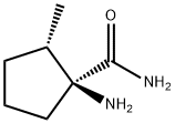 Cyclopentanecarboxamide, 1-amino-2-methyl-, (1S,2S)- (9CI) Struktur