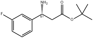 (S)-3-(3'-FLUOROPHENYL)ALANINE T-BUTYL ESTER Struktur