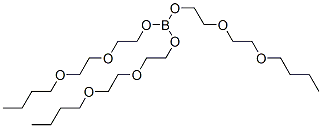 tris(2-(2-Butoxyethoxy)ethyl)orthoborate Struktur