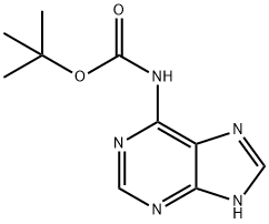 TERT-BUTYL 9H-PURIN-6-YLCARBAMATE Struktur