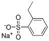 sodium ethylbenzenesulphonate Struktur