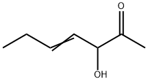 4-Hepten-2-one, 3-hydroxy- (9CI) Struktur