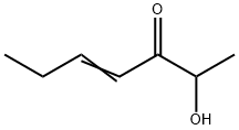 4-Hepten-3-one, 2-hydroxy- (9CI) Struktur