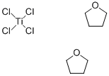 TETRACHLOROBIS(TETRAHYDROFURAN)TITANIUM(IV) Struktur