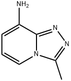 8-Amino-3-methyl-1,2,4-triazolo[4,3-a]pyridine Struktur