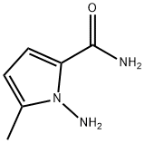 1H-Pyrrole-2-carboxamide,1-amino-5-methyl-(9CI) Struktur