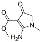 2-aMino-4,5-dihydro-1-Methyl-4-oxo-1H-Pyrrole-3-carboxylic acid Methyl ester Struktur