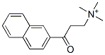 2-naphthoylethyltrimethylammonium Struktur