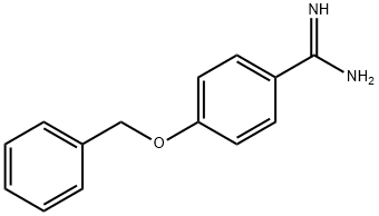 4-(benzyloxy)benzenecarboximidamide Struktur