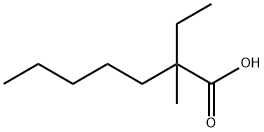 2-ETHYL-2-METHYLHEPTANOIC ACID Struktur