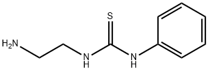 1-(2-aminoethyl)-3-phenylthiourea Struktur