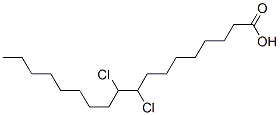 9,10-DICHLOROSTEARICACID Struktur