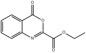 2-ethoxycarbonyl-4H-3,1-benzoxazin-4-one Struktur