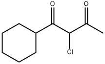 1,3-Butanedione, 2-chloro-1-cyclohexyl- (9CI) Struktur