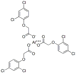 aluminium tris(2,4-dichlorophenoxyacetate)  Struktur