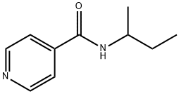 N-(1-Methylpropyl)-4-pyridinecarboxamide Struktur