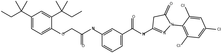 3-(2-(2,4-Di-tert-pentylphenoxy)acetamido)-N-(5-oxo-1-(2,4,6-trichlorophenyl)-2-pyrazolin-3-yl)benzamide price.