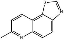 Thiazolo[5,4-f]quinoline, 7-methyl- (8CI,9CI) Struktur