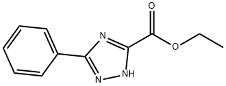 5-Phenyl-triazole-3-carboxylic acid ethyl ester Struktur