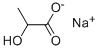 Sodium lactate  Struktur