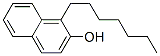 heptyl-2-naphthol Struktur