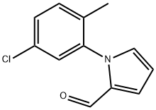 1-(5-CHLORO-2-METHYLPHENYL)-1H-PYRROLE-2-CARBOXALDEHYDE Struktur