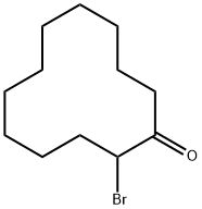 2-bromocyclododecanone Struktur