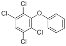 TETRACHLORODIPHENYLOXIDE Struktur