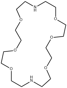 1,4,7,13,16,19-hexaoxa-10,22-diazacyclotetracosane Struktur