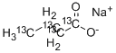 SODIUM BUTYRATE-13C4 Struktur