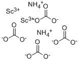 AMMONIUM CARBONATE/SCANDIUM CARBONATE Struktur