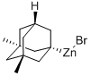 3,5-DIMETHYL-1-ADAMANTYLZINC BROMIDE Struktur