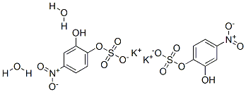 4-NITROCATECHOL SULFATE  DIPOTASSIUM SA Struktur