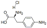 4-AMINO-L-PHENYLALANINE HYDROCHLORIDE Struktur