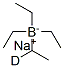 SODIUM TETRAETHYLBORATE-D20  98 ATOM % D Struktur