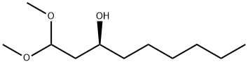 (R)-(-)-3-HYDROXYNONANAL, 96 Struktur