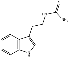 [2-(1H-INDOL-3-YL)-ETHYL]-THIOUREA
 Struktur