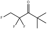 3-Pentanone,  1,2,2-trifluoro-4,4-dimethyl- Struktur