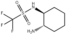 N-[(1S,2S)-2-aMinocyclohexyl]-1,1,1-trifluoro-MethanesulfonaMide Struktur