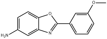 2-(3-methoxyphenyl)-1,3-benzoxazol-5-amine Struktur