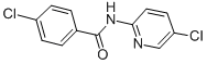 BENZAMIDE, 4-CHLORO-N-(5-CHLORO-2-PYRIDINYL)- Struktur