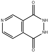 2,3-dihydropyrido[4,3-d]pyridazine-1,4-dione
 Struktur